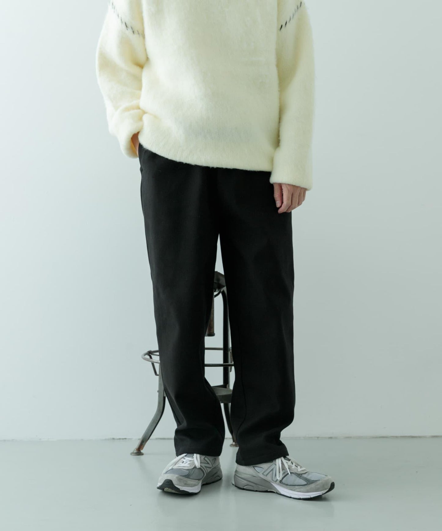 內裡抓絨休閒工裝褲