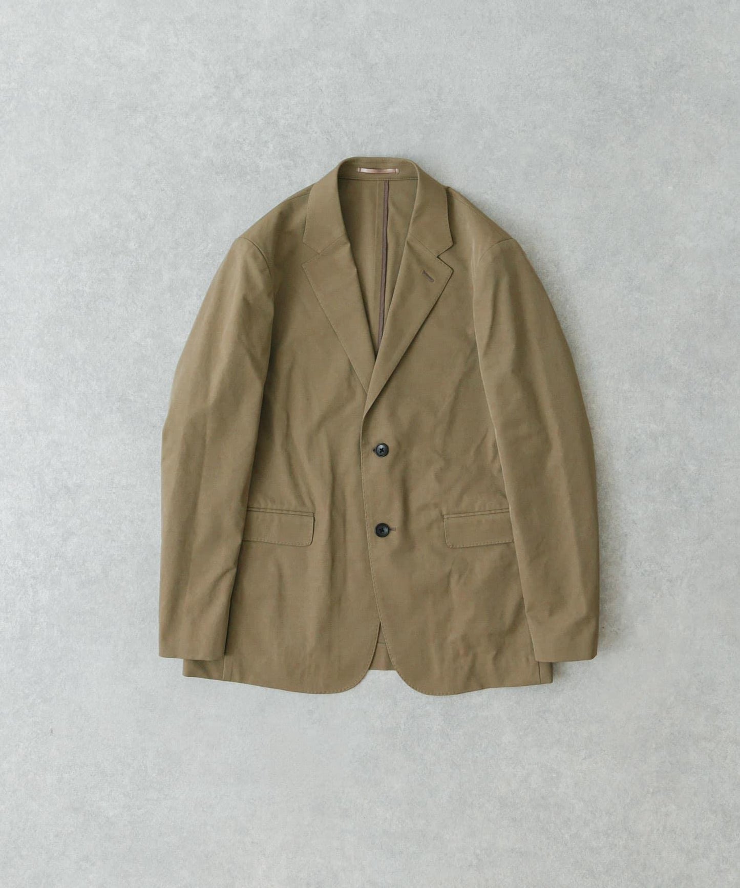 「套裝可搭配」「可機洗」CLEAN DYE斜紋夾克