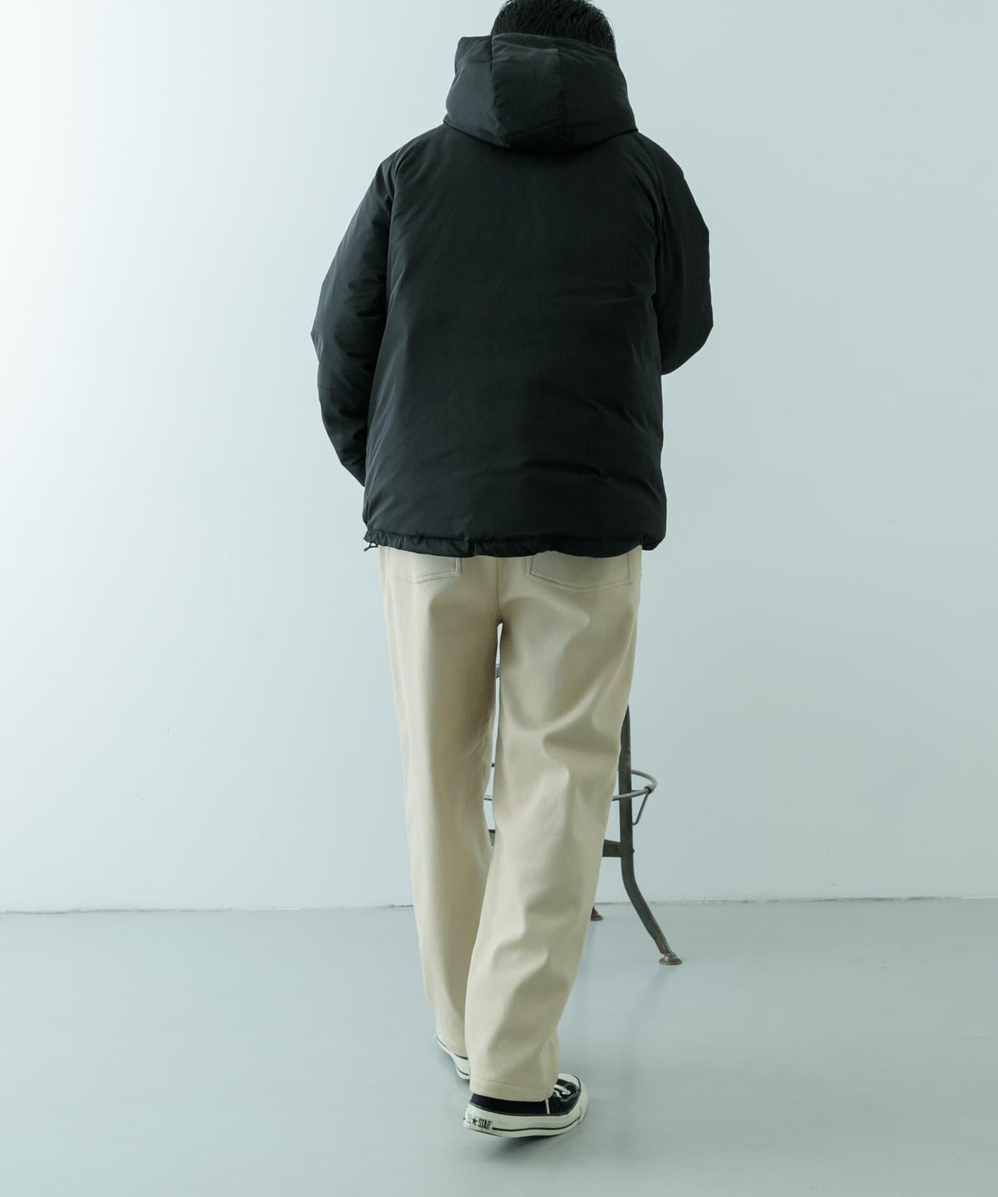 內裡抓絨休閒工裝褲