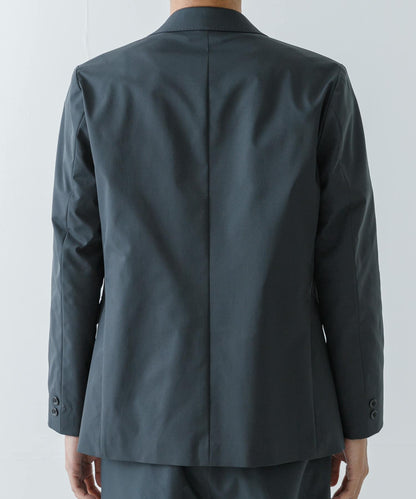 「套裝可搭配」「可機洗」CLEAN DYE斜紋夾克