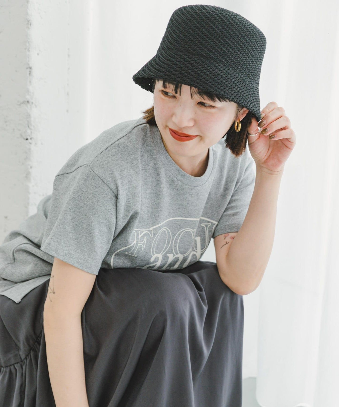 編織漁夫帽