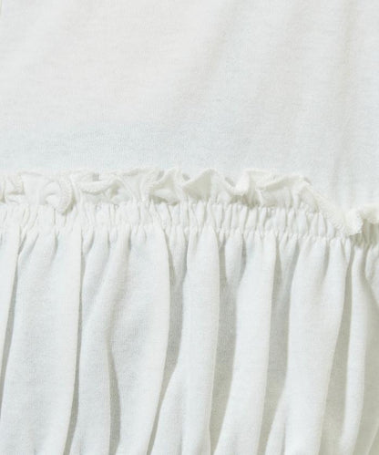 剪裁褶皺紐扣開衫