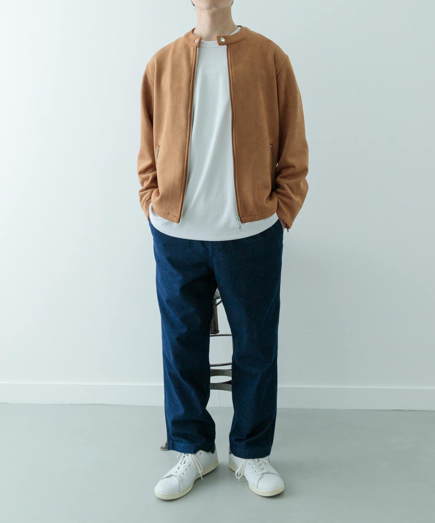 涼感牛仔休閒褲