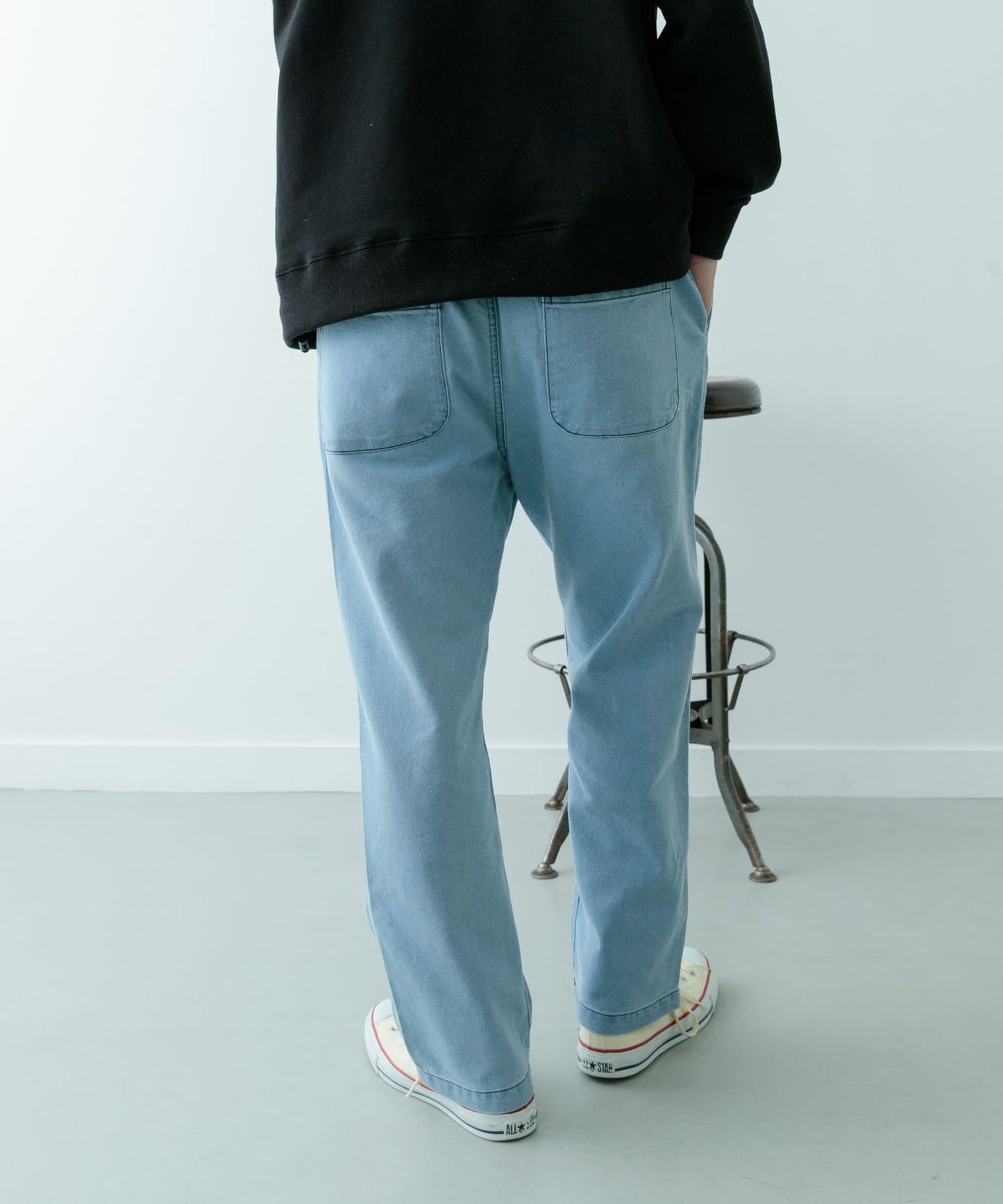 涼感牛仔休閒褲
