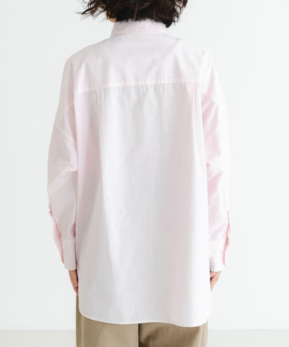 new basic 服裝染色寬鬆襯衫
