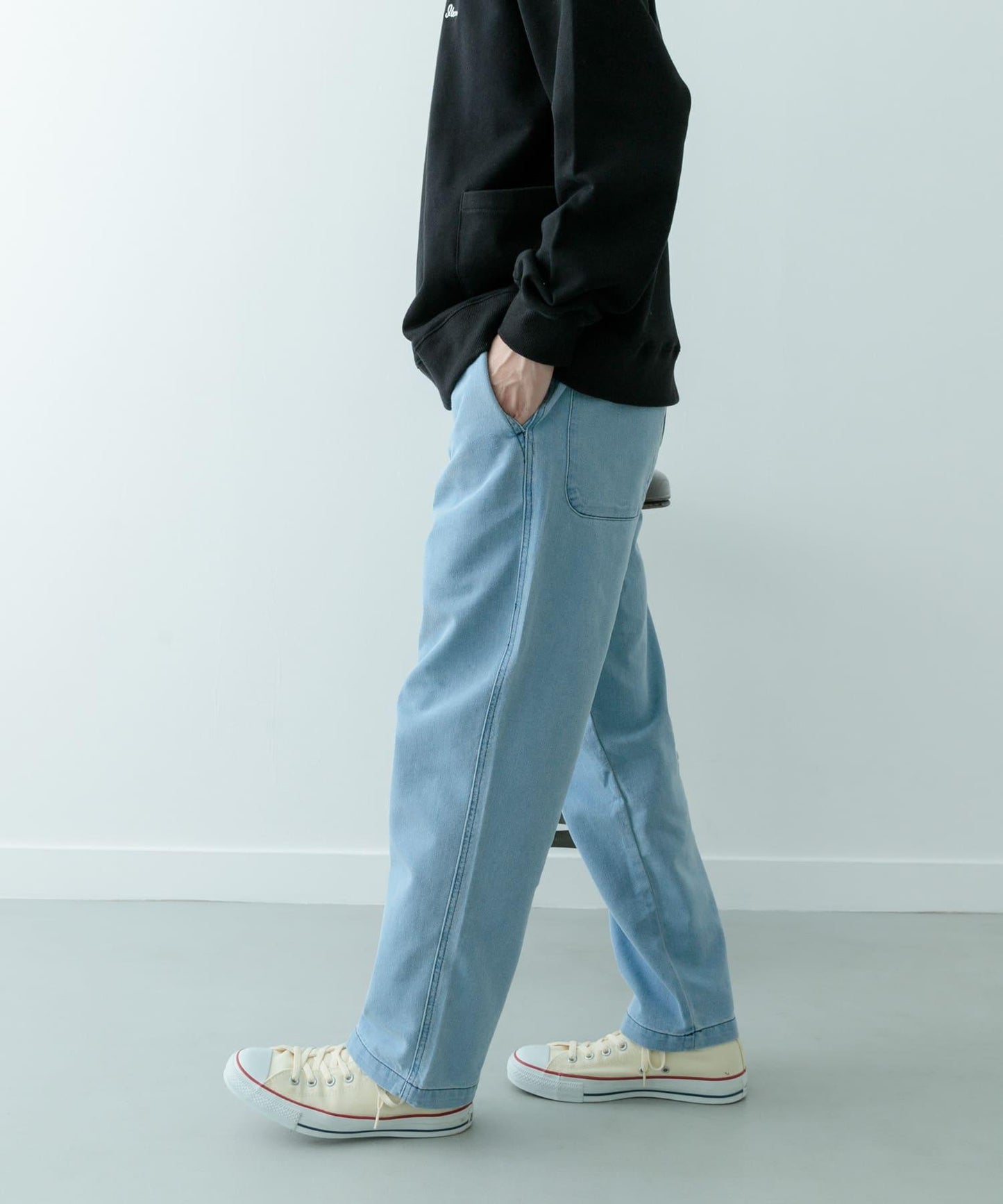 涼感牛仔休閒褲