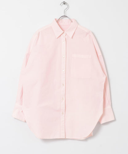 new basic 服裝染色寬鬆襯衫