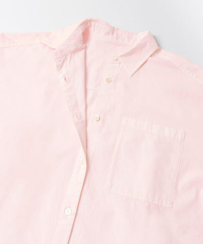 new basic 服裝染色寬鬆襯衫