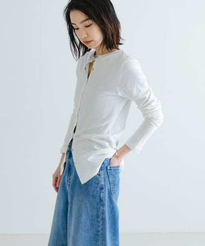 日本製造基礎圓領開衫