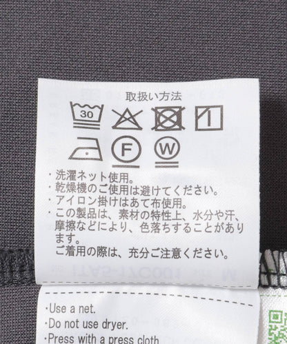 梨地提花壓褶長褲