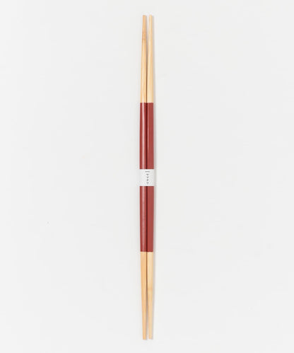 白竹三角雙頭研磨筷