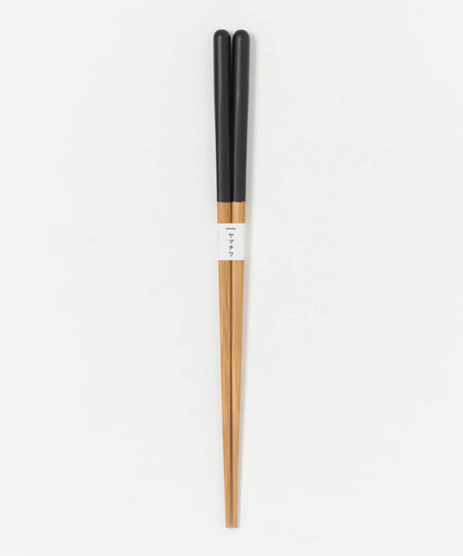 ヤマチク スス竹丸箸 山竹工 煙燻竹圓筷