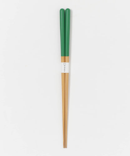 ヤマチク スス竹丸箸 山竹工 煙燻竹圓筷
