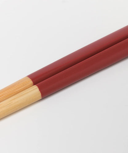 白竹三角雙頭研磨筷