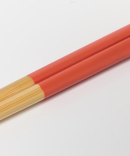 白竹三角雙頭研磨筷