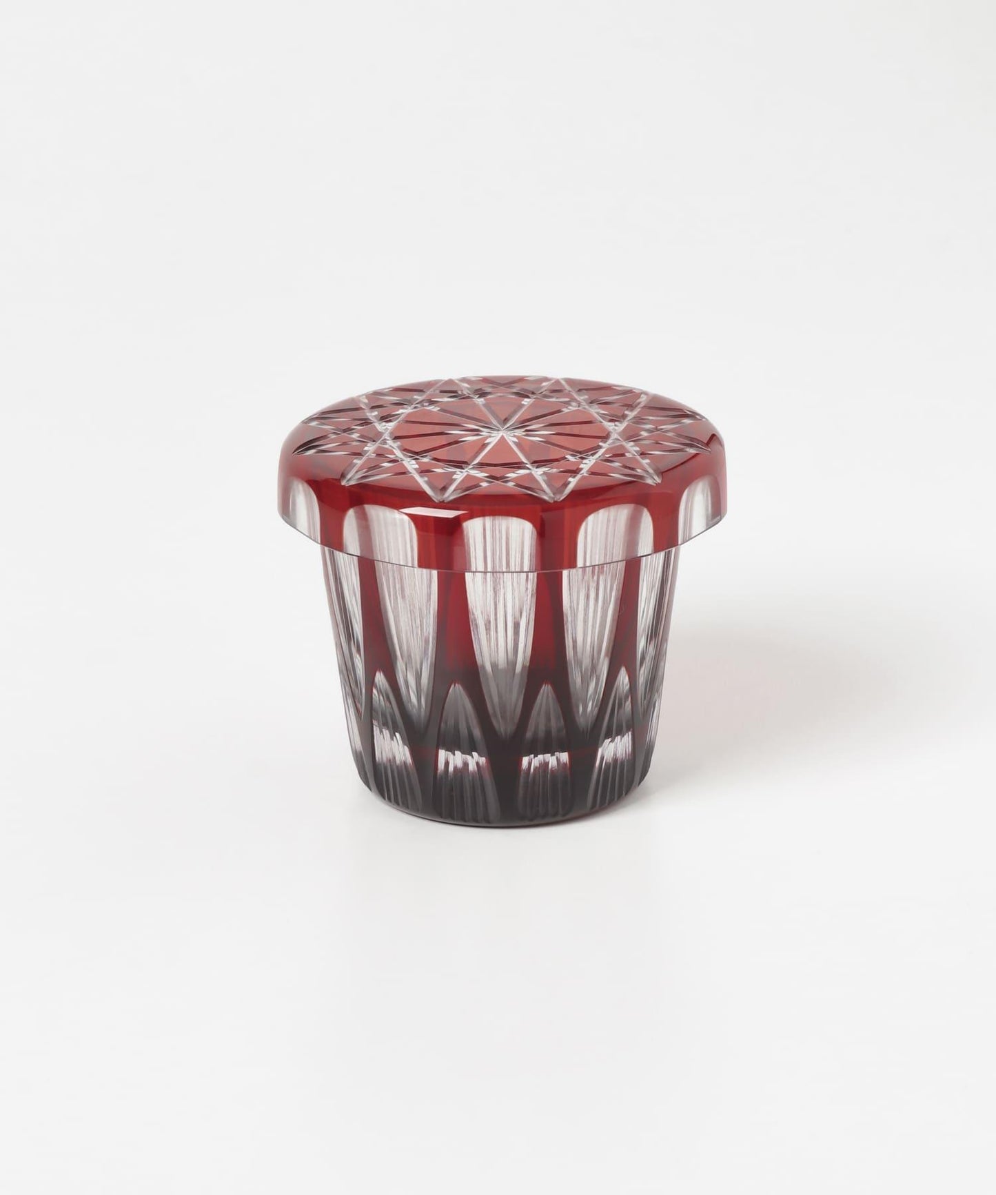 廣田硝子 蓋杯 冰柱