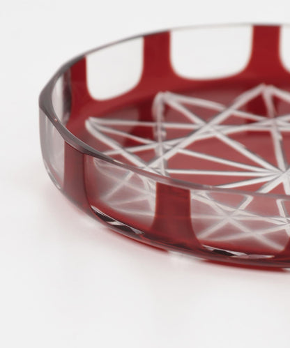 廣田硝子 蓋杯 冰柱