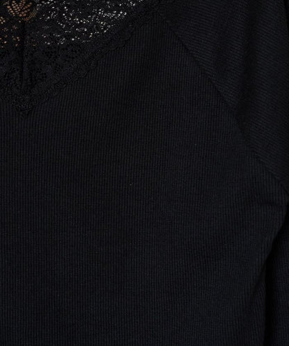 2way蕾絲長袖上衣