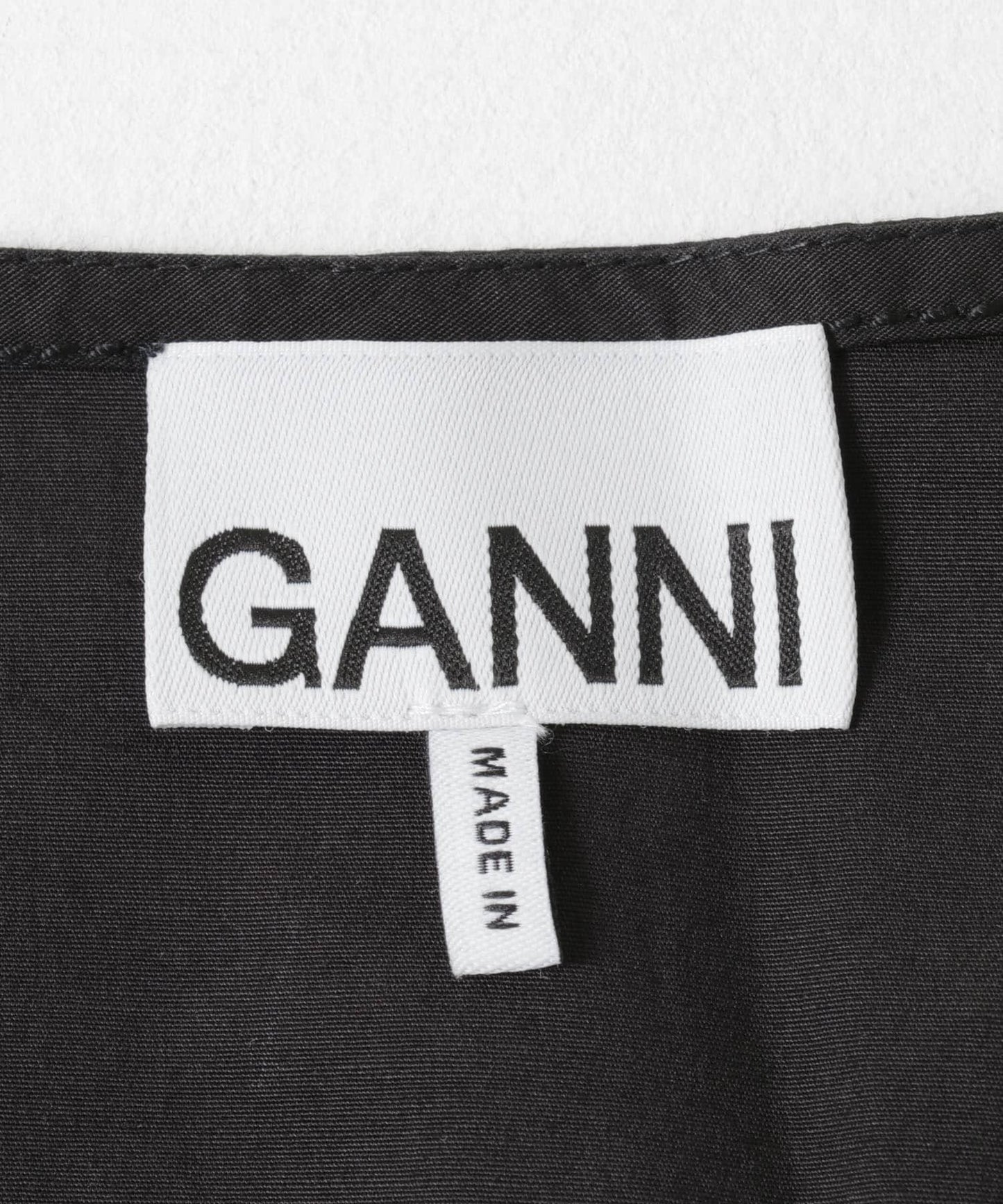 GANNI繫帶吊帶上衣