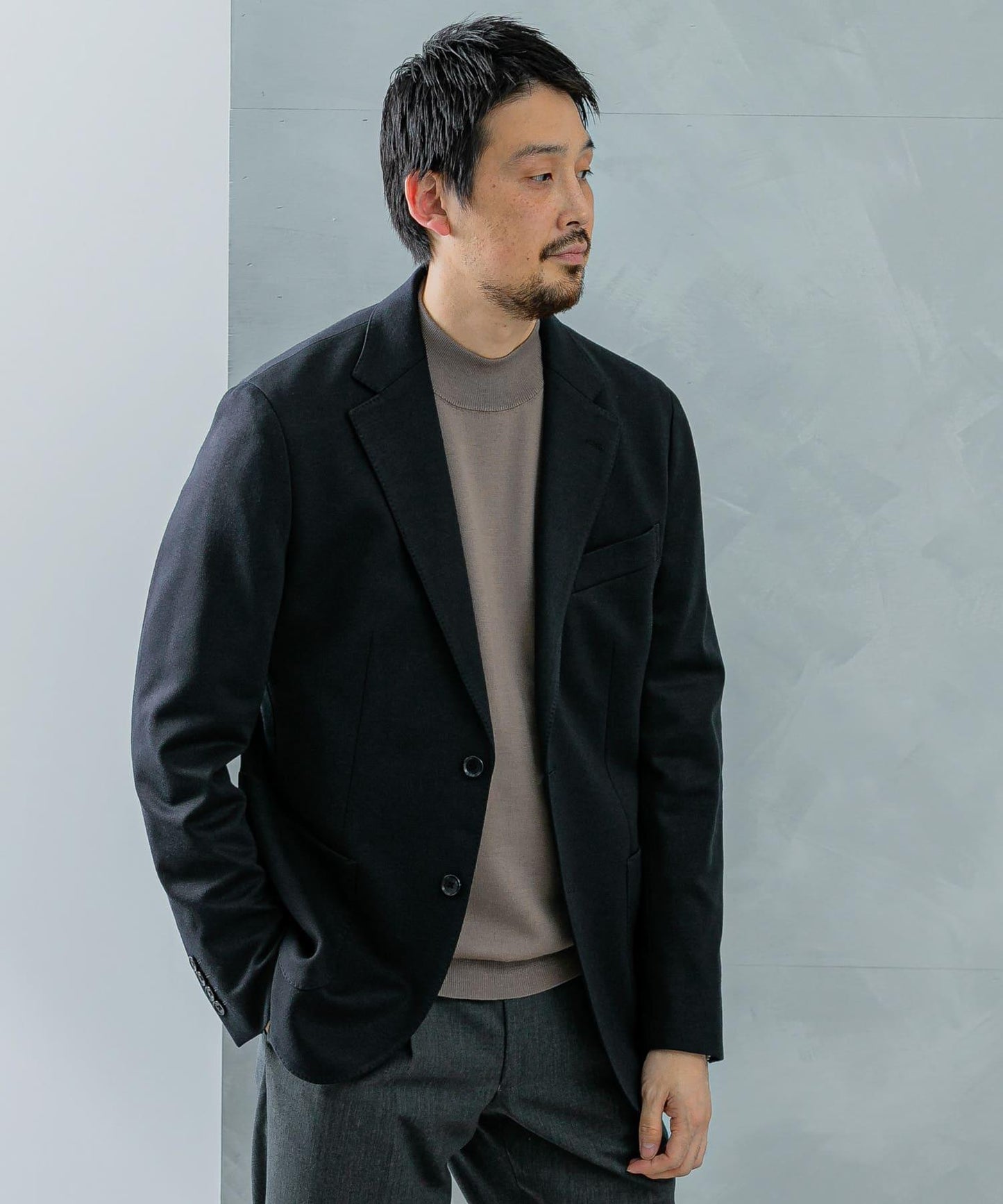 LIFE STYLE TAILOR 軟質彈力西裝夾克