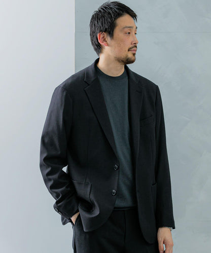 LIFE STYLE TAILOR 羊毛感彈力舒適夾克