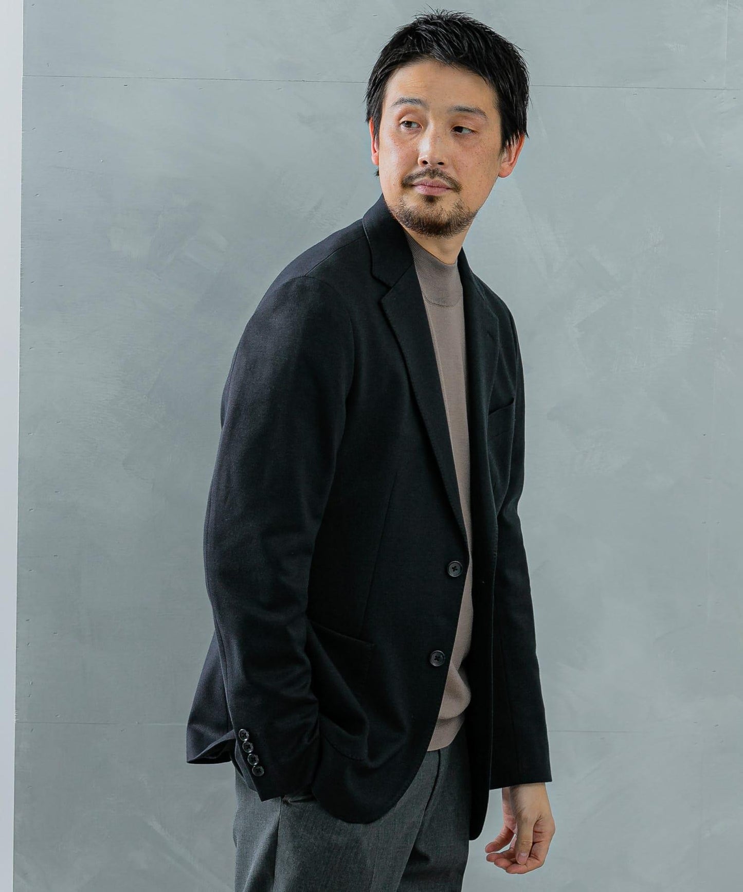 LIFE STYLE TAILOR 軟質彈力西裝夾克