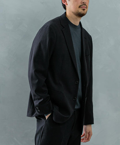 LIFE STYLE TAILOR 羊毛感彈力舒適夾克