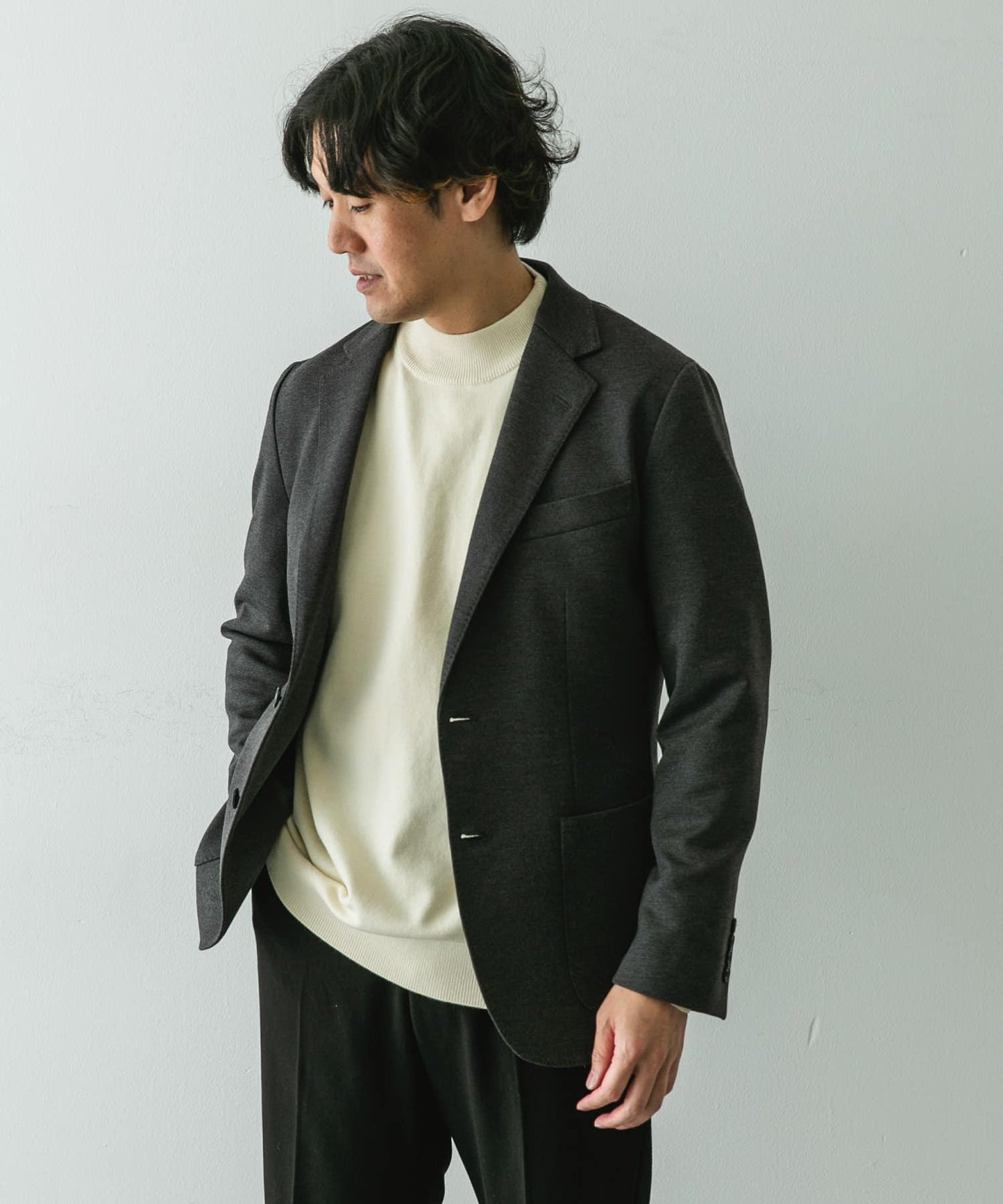 LIFE STYLE TAILOR 軟質彈力西裝夾克