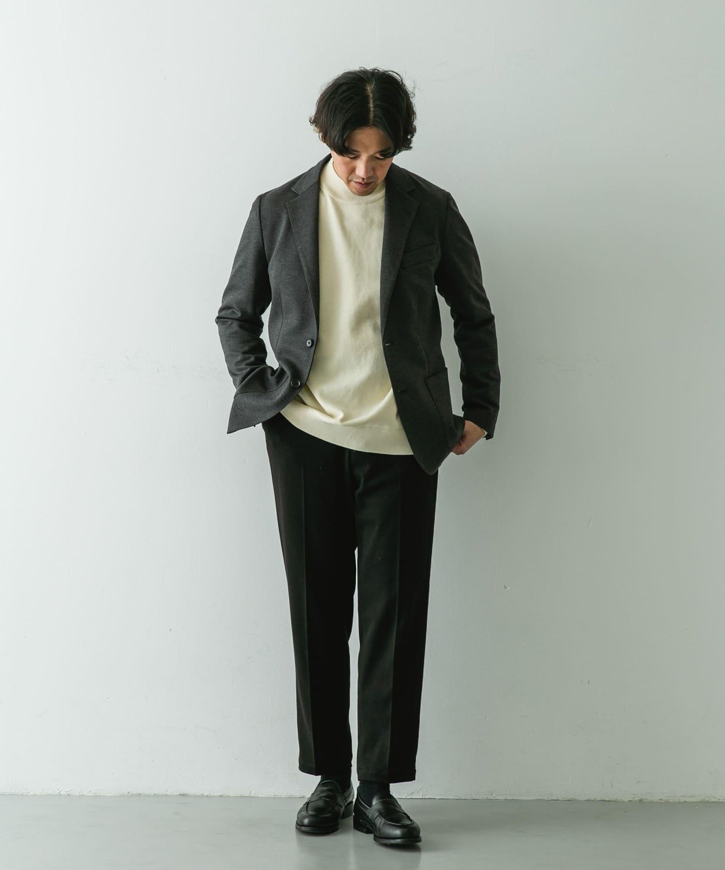 LIFE STYLE TAILOR 軟質彈力西裝夾克