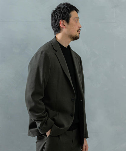 LIFE STYLE TAILOR 羊毛感彈力舒適夾克