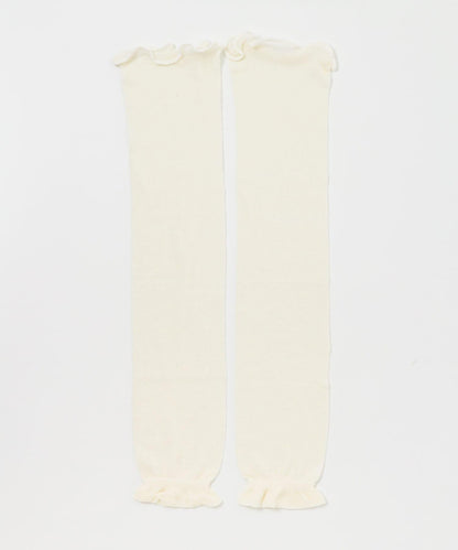 Marue針織真絲護臂