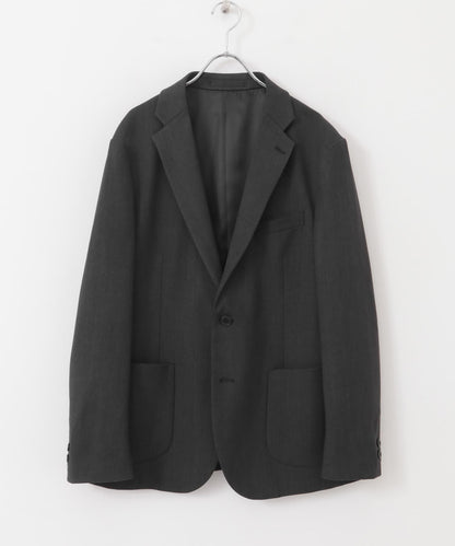 LIFE STYLE TAILOR 羊毛感彈力舒適夾克