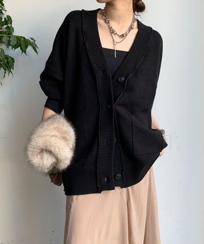 可機洗針織開衫