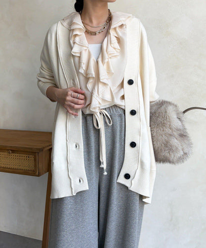 可機洗針織開衫