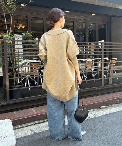 可機洗針織開衫