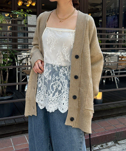 可機洗針織開衫