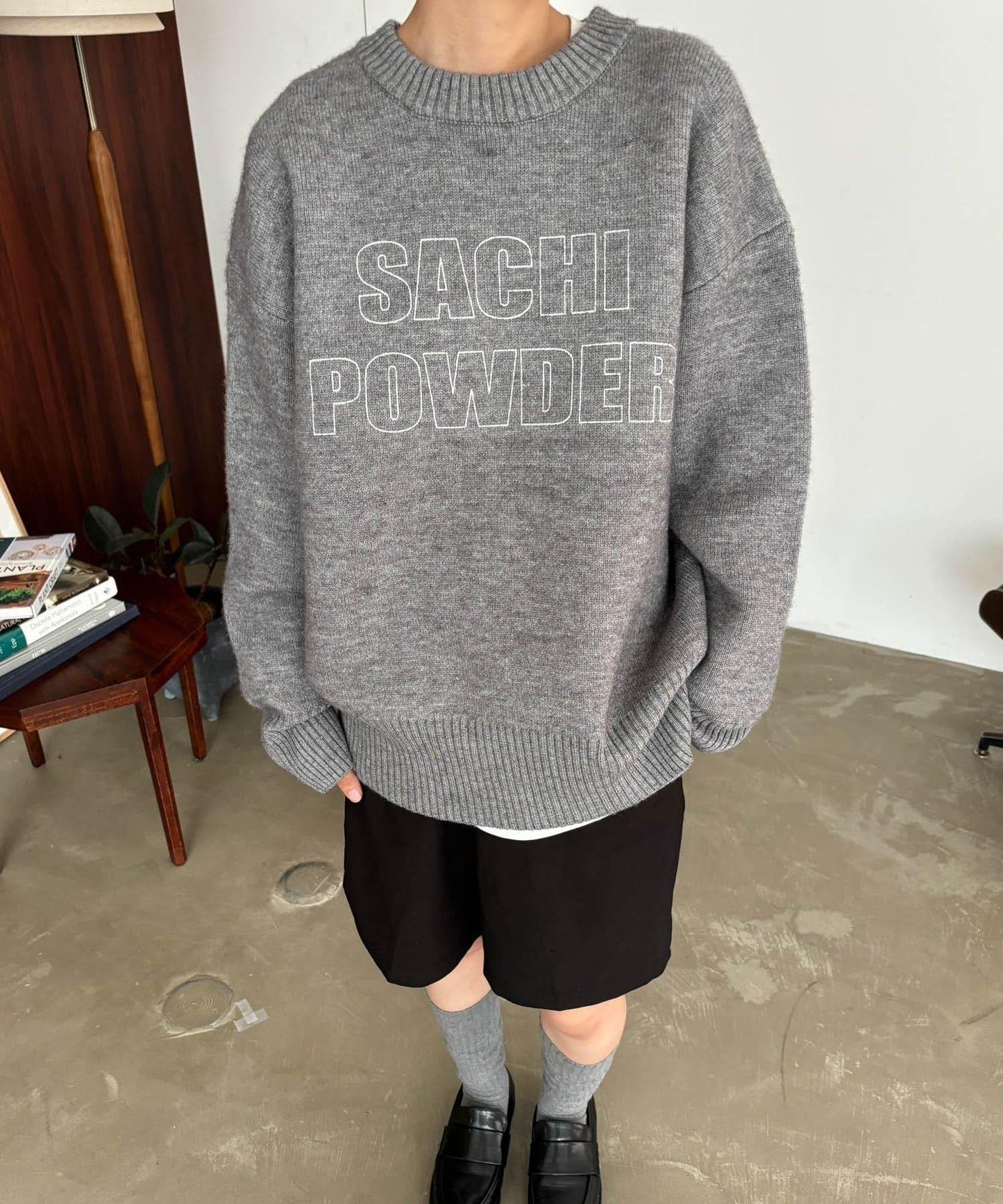 SACHIPOWDER雙面針織衫