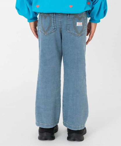 喇叭休閒長褲 10分長度