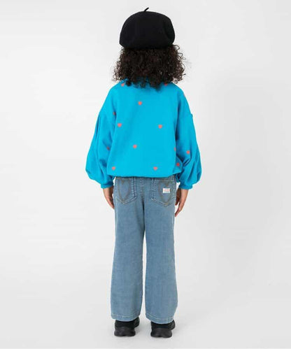 喇叭休閒長褲 10分長度