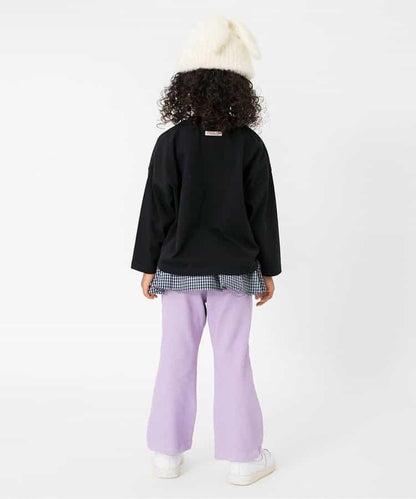 喇叭休閒長褲 10分長度