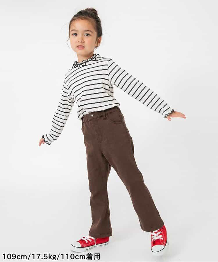 喇叭休閒長褲 10分長度