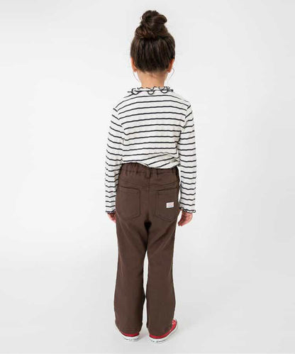 喇叭休閒長褲 10分長度