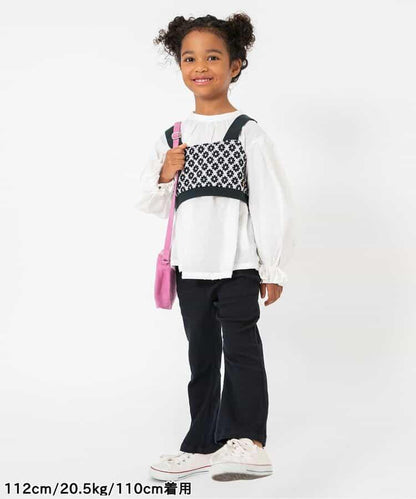 喇叭休閒長褲 10分長度