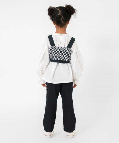 喇叭休閒長褲 10分長度