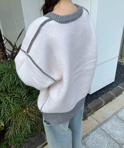 SACHIPOWDER雙面針織衫