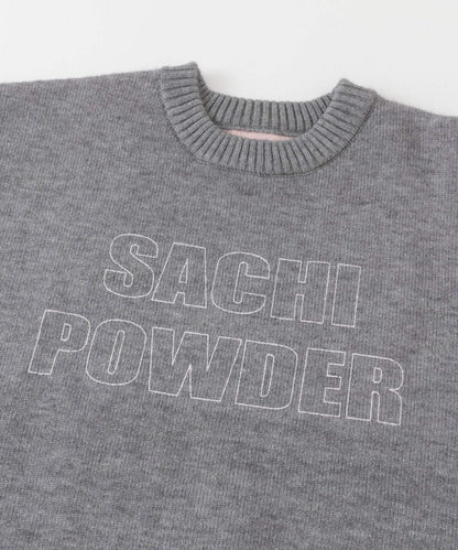 SACHIPOWDER雙面針織衫