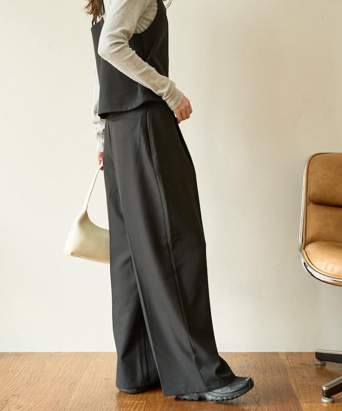 柔軟觸感斜紋吊帶背心套裝（可搭配套裝）