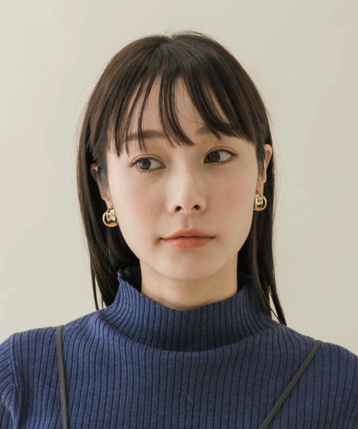 雙線金屬耳環