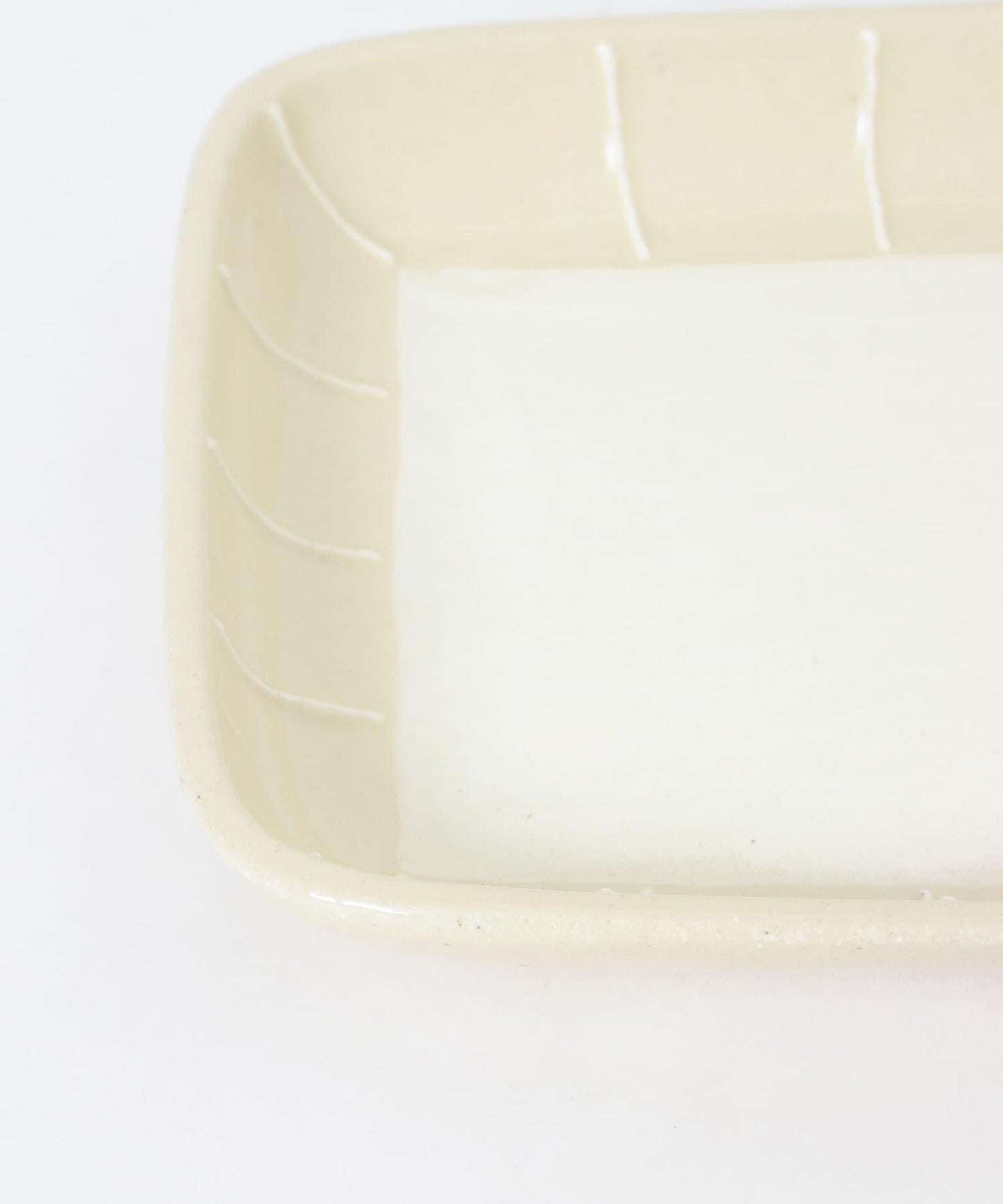 利左エ門窯 長方形中號盤