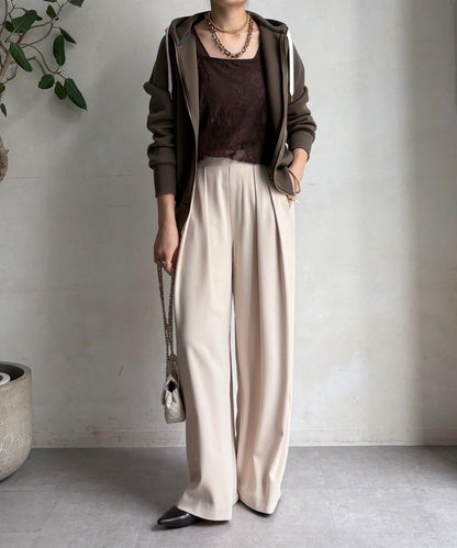 梅子色拉鍊連帽衛衣